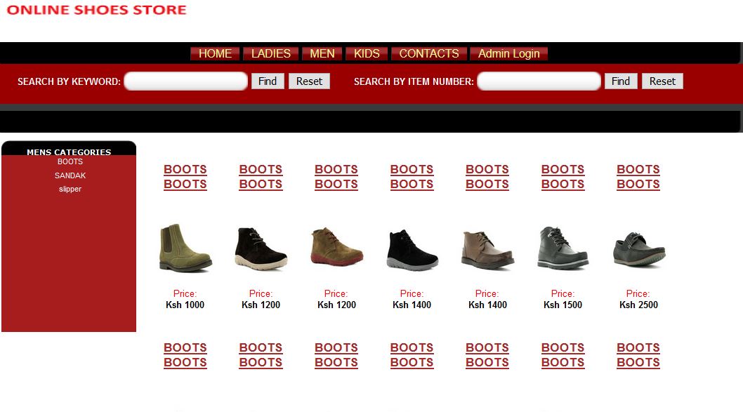 cheap online shoe store